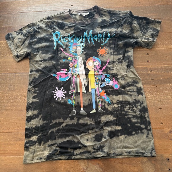Freeze Other - Rick and Morty men’s Tie-Dye T-Shirt